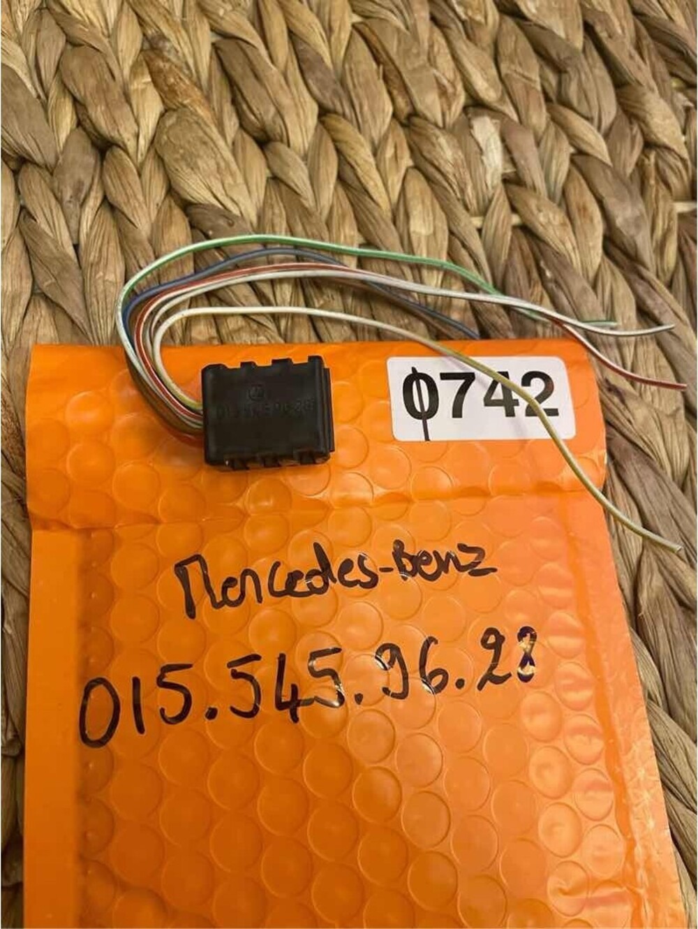✅015 545 96 28 Wiring Harness Plug Connector Pigtail Mercedes-Benz #️⃣742